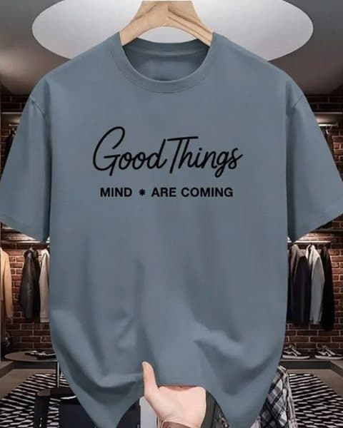 Good Things Are Coming Drop Shoulder T-Shirt